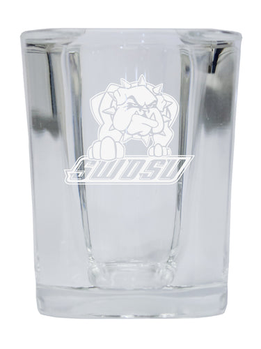 Southwestern Oklahoma State University NCAA Collector's Edition 2oz Square Shot Glass - Laser Etched Logo 